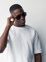Black Style Polarised Sunglasses - Image 1 of 5