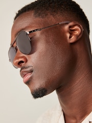 Black Signature Polarised Style Sunglasses - Image 2 of 5