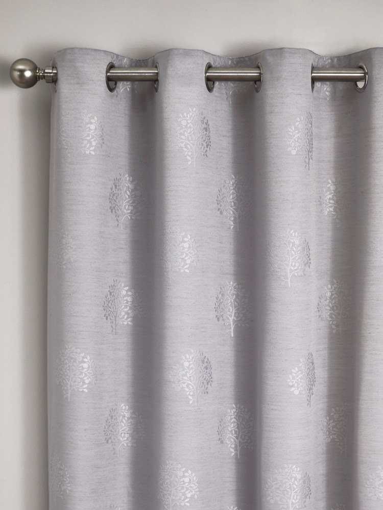 Appletree Harvest Jacquard Eyelet Curtains - Imagem 2 de 3