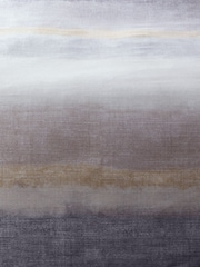 Appletree Grey Anson Stripe 100 Brushed 100% Cotton Duvet Cover Set - Image 4 of 4