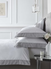 Appletree Oxford Edge 200 Thread Count 100% Cotton Duvet Cover Set - Изображение 1 из 2