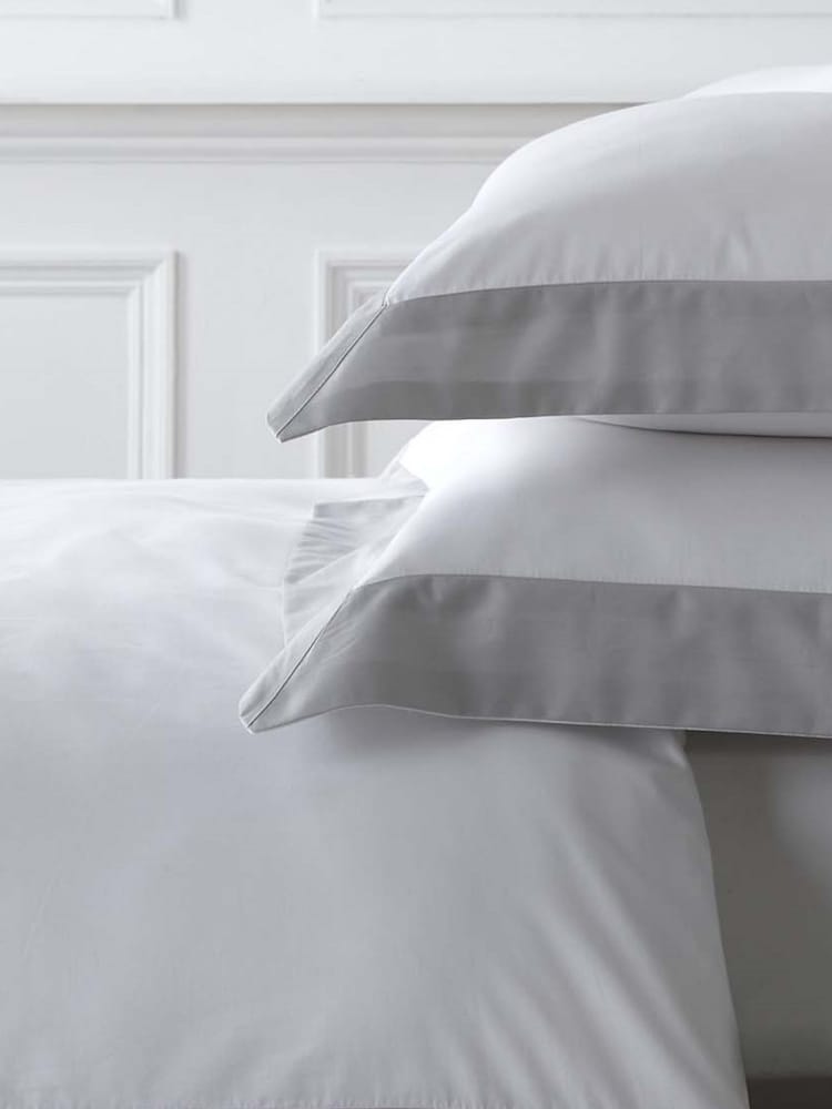Appletree Oxford Edge 200 Thread Count 100% Cotton Duvet Cover Set - Изображение 2 из 2