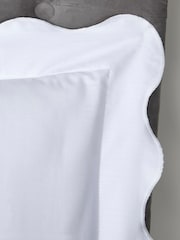 Appletree Scallop Edge 200 Thread Count 100% Cotton Duvet Cover Set - Изображение 2 из 4