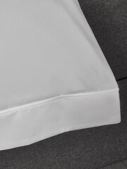 Appletree White Baratta 200 Thread Count 100% Cotton Duvet Cover Set - Image 3 of 4