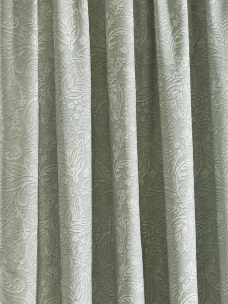 Dreams & Drapes Aveline 100% Cotton Pencil Pleat Curtains - Bild 4 von 4
