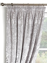 Curtina Trinity Velvet Jacquard Lápis Pregas Curtains - Imagem 2 de 4
