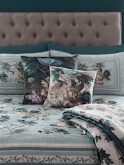 Appletree Blue Winchester Luxe Velvet Filled Cushion - Image 1 of 5