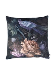 Appletree Blue Winchester Luxe Velvet Filled Cushion - Image 3 of 5