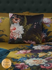 Appletree Blue Kennington Luxe Velvet Filled Cushion - Image 1 of 5