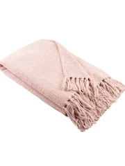 Appletree Natural So Soft Chenile Throw - Image 2 of 3