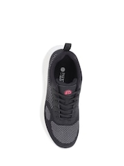 Pavers Lightweight Lace-Up Black Trainers - Image 4 of 5