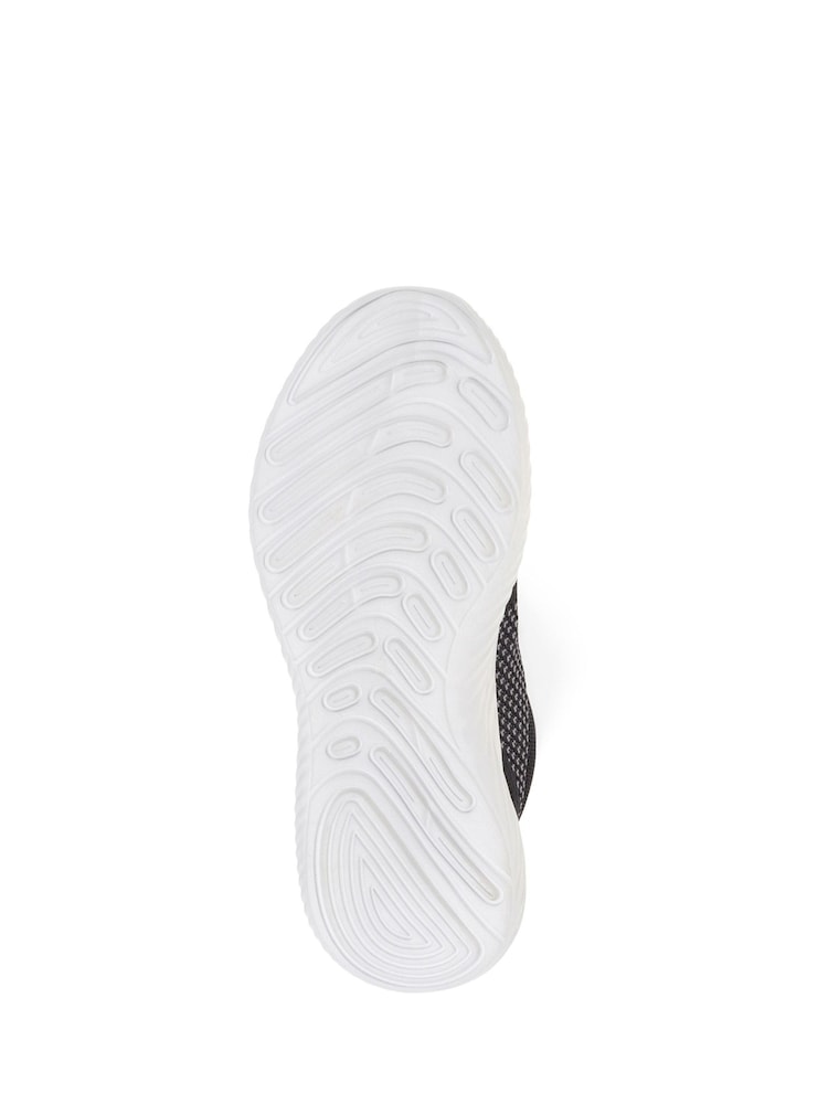 Pavers Lightweight Lace-Up Black Trainers - Image 5 of 5