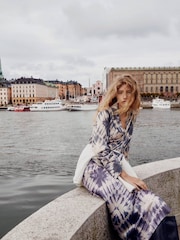 Mango Prisma Tie-Dye Skirt - Image 1 of 7