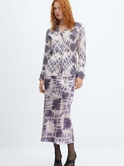 Mango Prisma Tie-Dye Skirt - Image 2 of 7