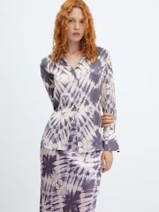 Mango Prisma Tie-Dye Skirt - Image 4 of 7