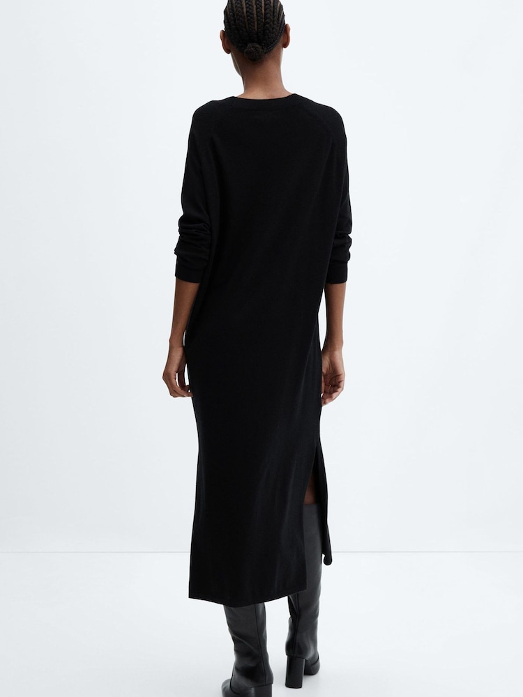 Mango Knitted Midi Dress - Image 2 of 7 Mango Knitted Midi Dress - Image 2 of 7