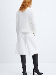 V-neck Round-neck Jumper - Image 2 of 6