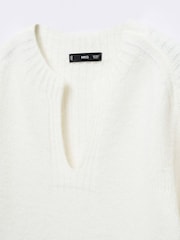 V-neck Round-neck Jumper - Image 5 of 6