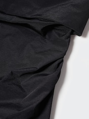 Mango Strapless Slit Black Dress - Image 4 of 5