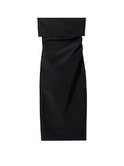Mango Strapless Slit Black Dress - Image 5 of 5