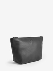 Black Metal Stag Badge Washbag - Image 3 of 7