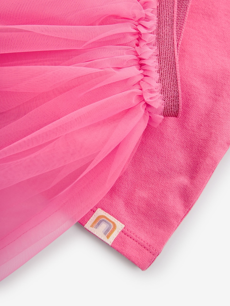 Bright Pink T-Shirt and Skirt Set (3mths-7yrs) - Image 7 of 7