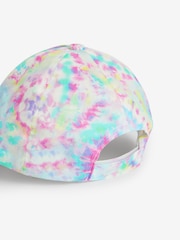 Multi Tie Dye Heart 100% Cotton Baseball Cap (1-13yrs) - Image 2 of 2
