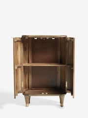 Dark Chester Mango Wood Small Sideboard - Image 10 of 14