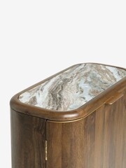 Dark Chester Mango Wood Small Sideboard - Image 12 of 14