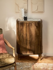 Dark Chester Mango Wood Small Sideboard - Image 4 of 14