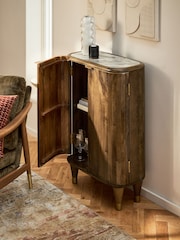 Dark Chester Mango Wood Small Sideboard - Image 6 of 14