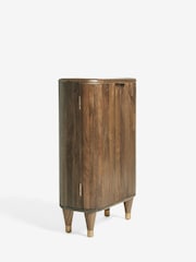 Dark Chester Mango Wood Small Sideboard - Image 8 of 14