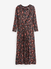 White Stuff Billie EcoVero Jersey Black Dress - Image 4 of 4