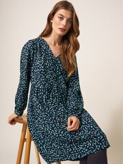 White Stuff Penelope Eco Vero Black Dress - Image 1 of 7