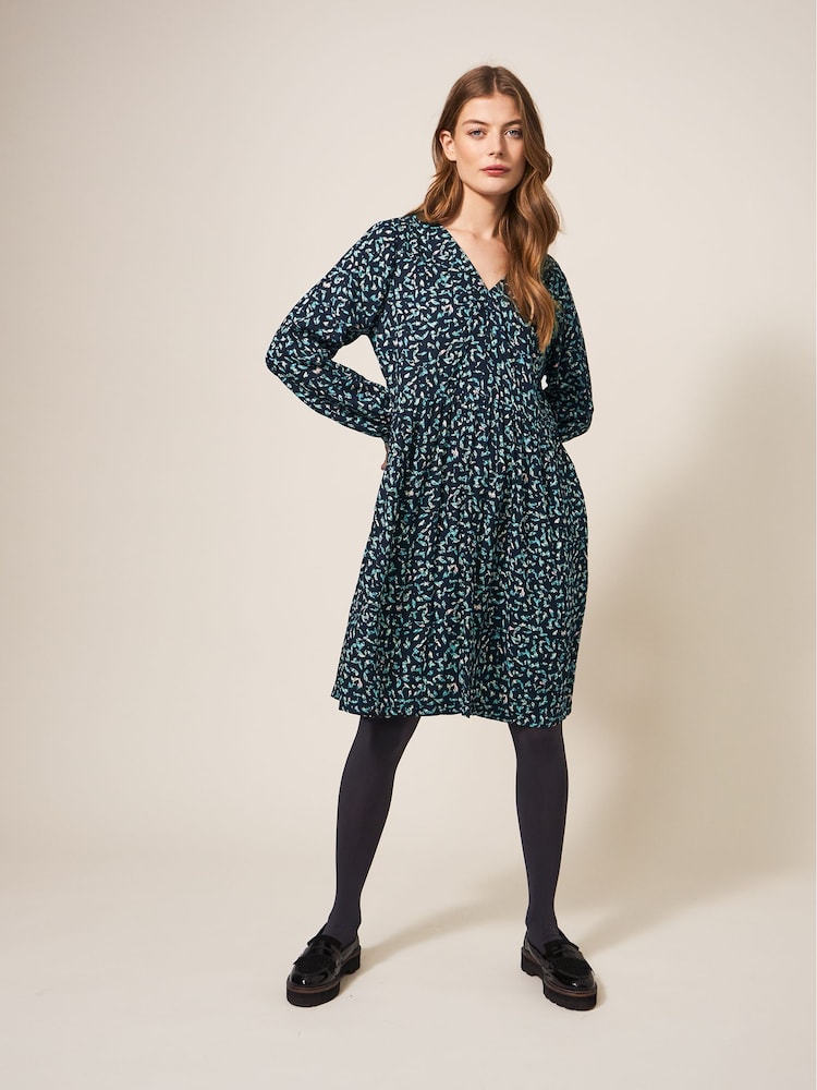 White Stuff Penelope Eco Vero Black Dress - Image 2 of 7