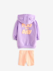 Purple Zip Through 3 Piece Set (3mths-7yrs) - Image 7 of 8