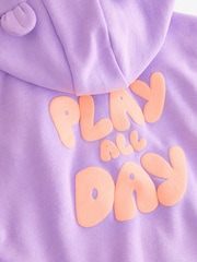 Purple Zip Through 3 Piece Set (3mths-7yrs) - Image 8 of 8