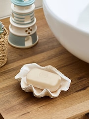 Natural Seashell Soap Storage Dish - Image 1 of 4