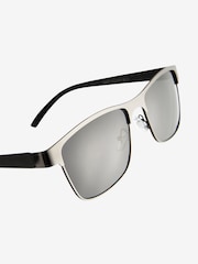 Black Mirror Clubmaster Polarised Sunglasses - Image 5 of 6