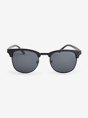 Black Clubmaster Polarised Sunglasses - Image 3 of 5