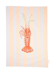 Yvonne Ellen Set of 2 100% Cotton Lobster Tea Towel - Image 4 of 4