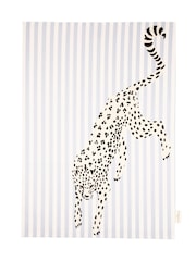 Yvonne Ellen Set of 2 100% Cotton Cheetah Tea Towel - Image 3 of 4