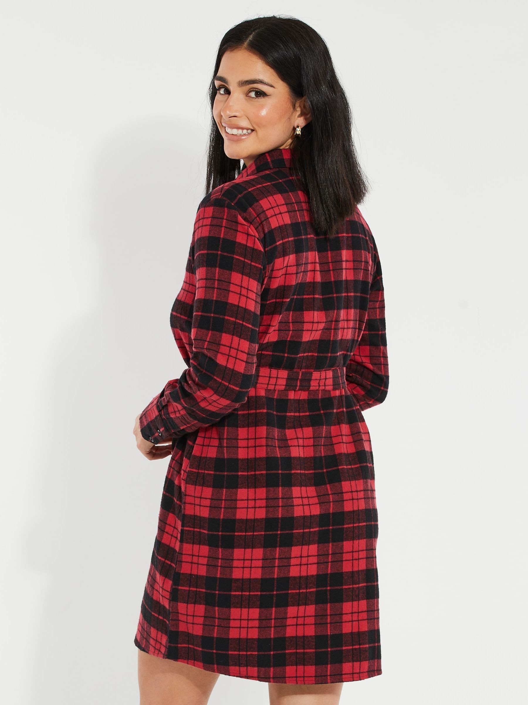 Red festive dress discount