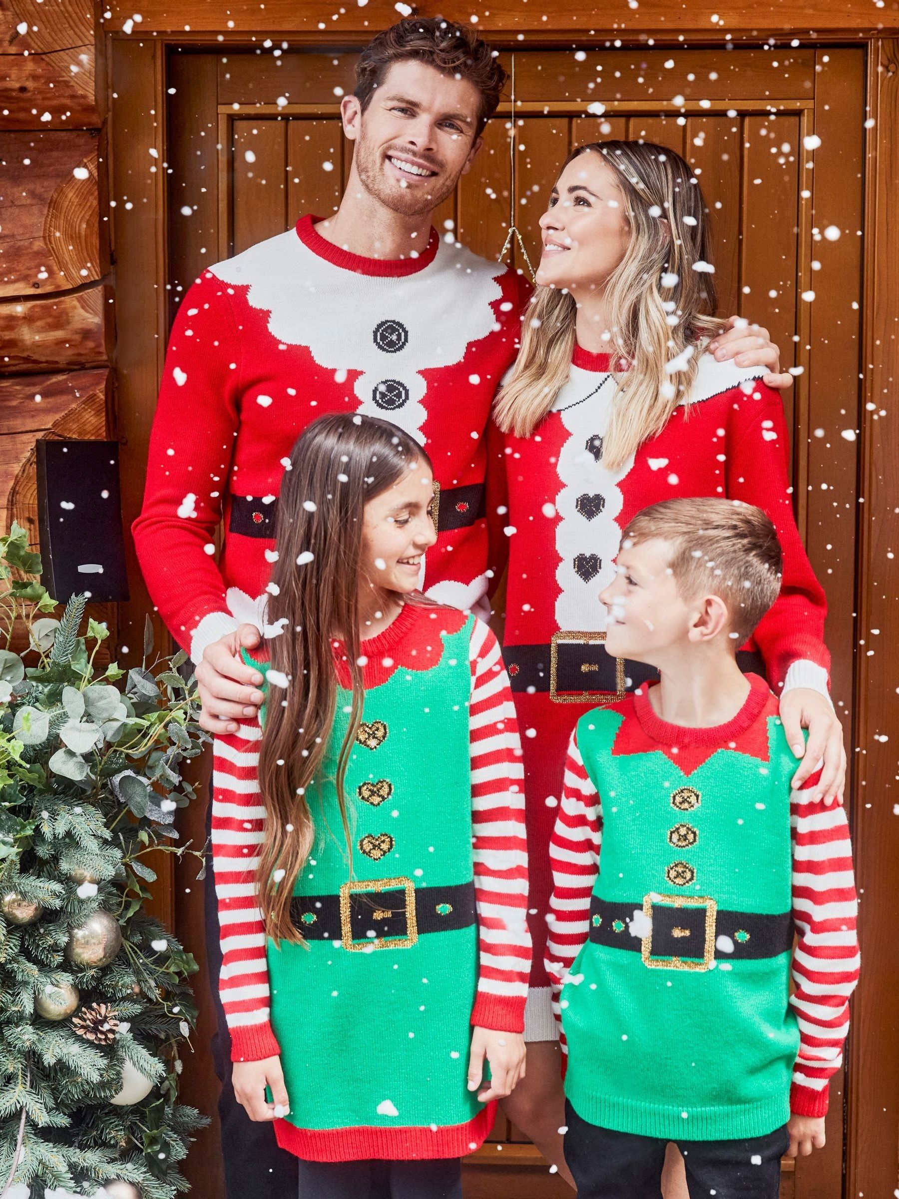 Buy Threadbare Red Christmas Jumper Dress from Next Luxembourg