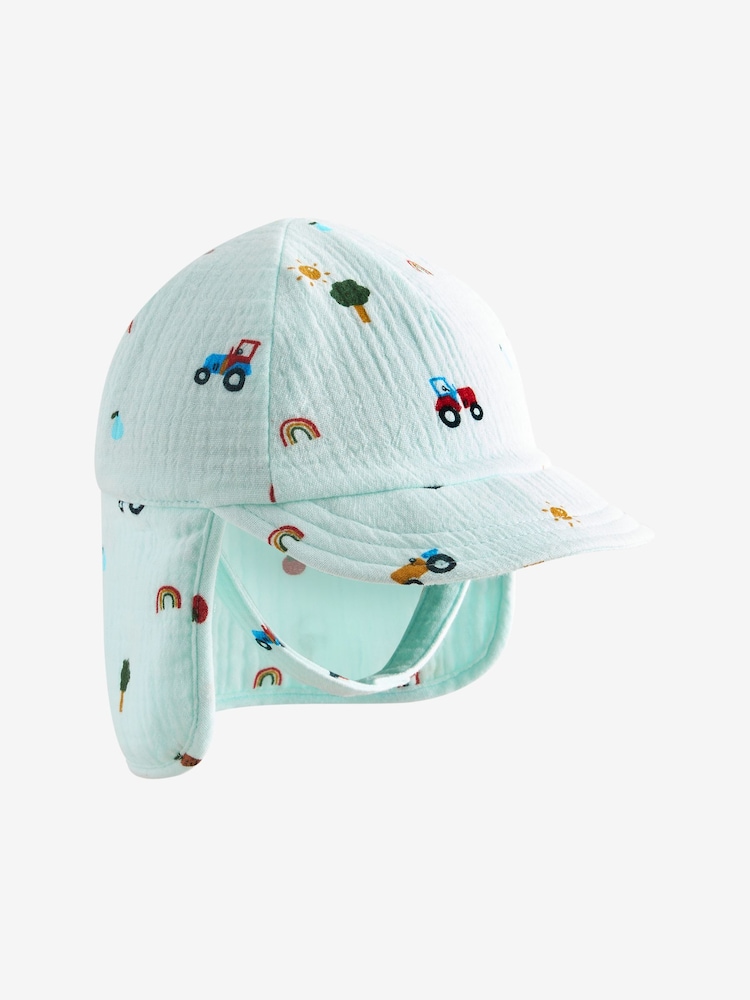 Blue Transport Legionnaire Baby Hat (0mths-2yrs) - Image 1 of 1