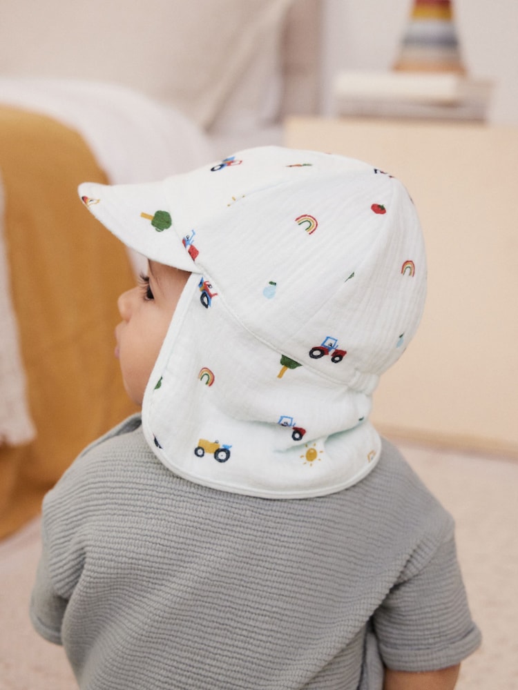 Blue Transport Legionnaire Baby Hat (0mths-2yrs) - Image 3 of 3