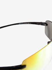 Black Sport Rimless Sunglasses - Image 5 of 5