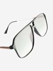 Black/Green Navigator Polarised Sunglasses - Image 4 of 5