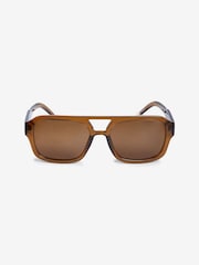 Honey Brown Navigator Polarised Sunglasses - Image 4 of 4