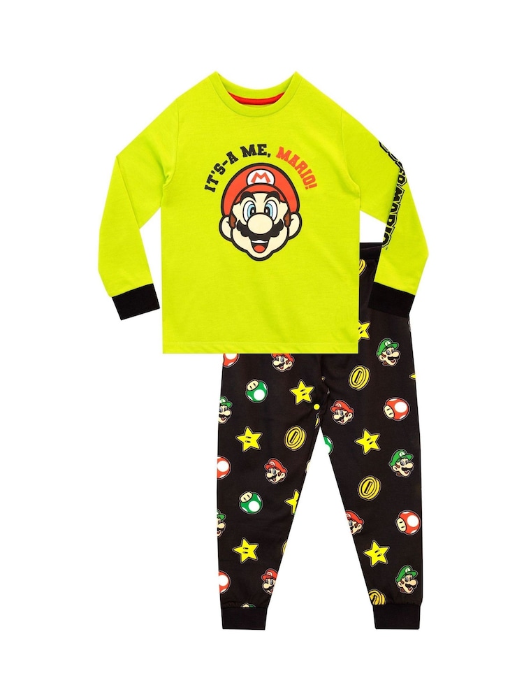 Character Yellow Super Mario Pyjamas - Image 1 of 7